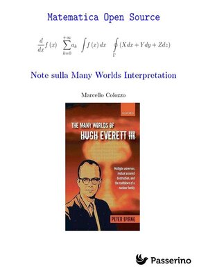 cover image of Note sulla Many Worlds Interpretation